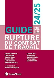 Guide de la rupture du contrat de travail 24/25